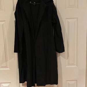 Deny black  hooded light jacket Sz 4
